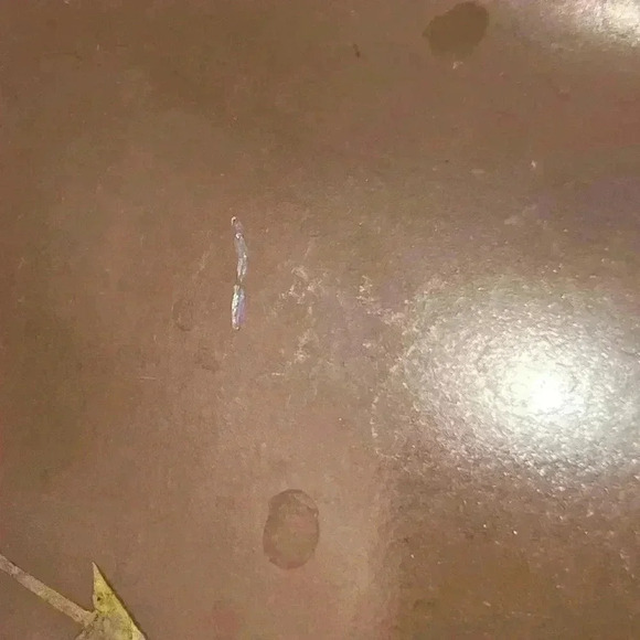 Vintage Pyrex 22K Gold on Brown "Early American" 444 Cinderella Bowl, 4 … - Picture 5 of 7